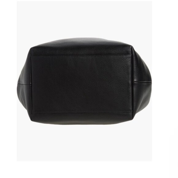 NWT Madewell Oversized Shopper Tote in Soft Grain Leather - Picture 6 of 9